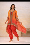 Patola print dhoti kaftan