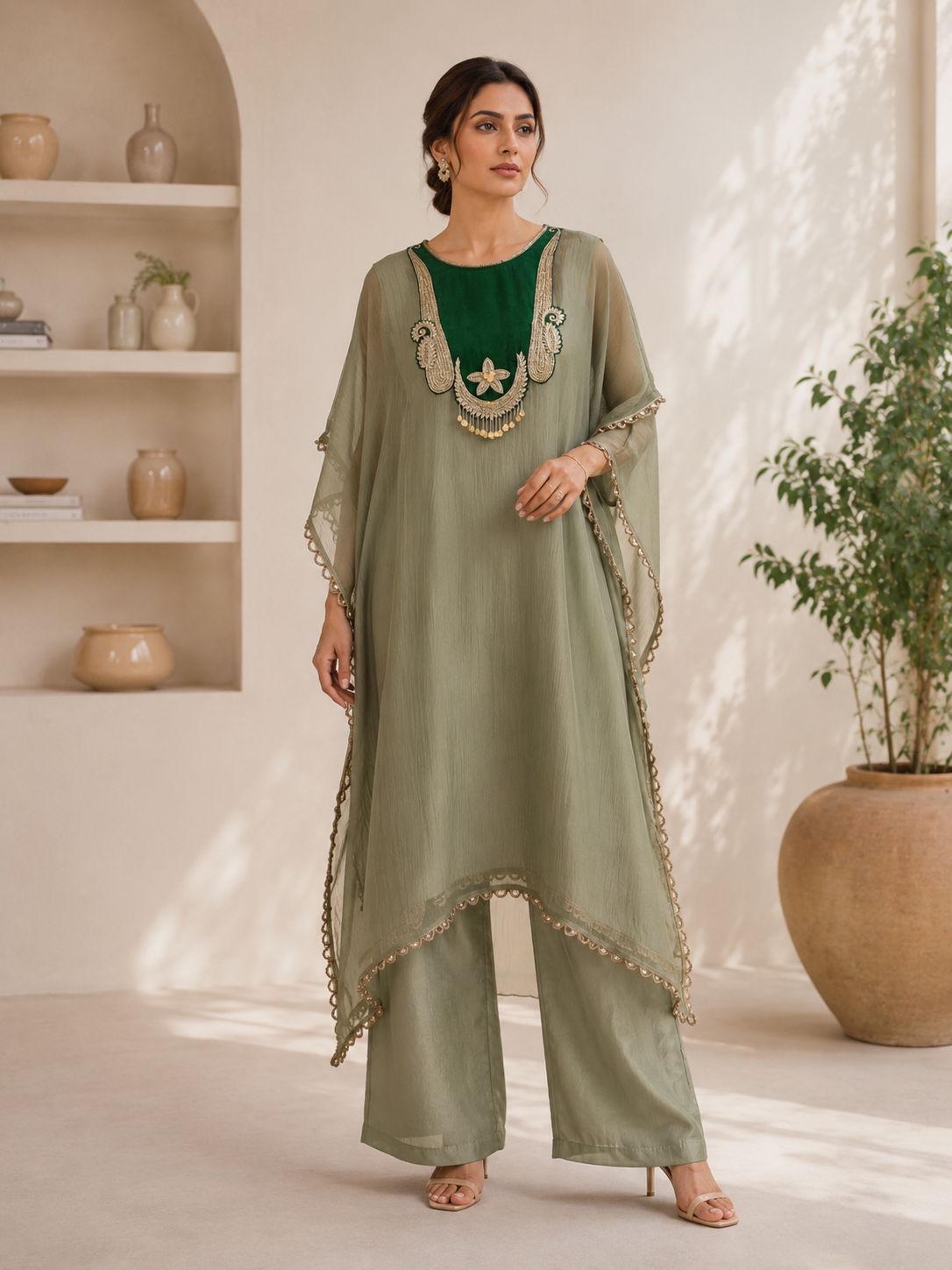 Shimmer Kaftan