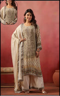 Crepe Embroidery 3pc