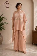 Peach Embroidery