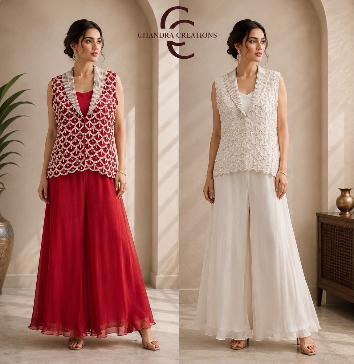 Emb Sleeveless