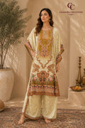Printed Kaftan Ocher