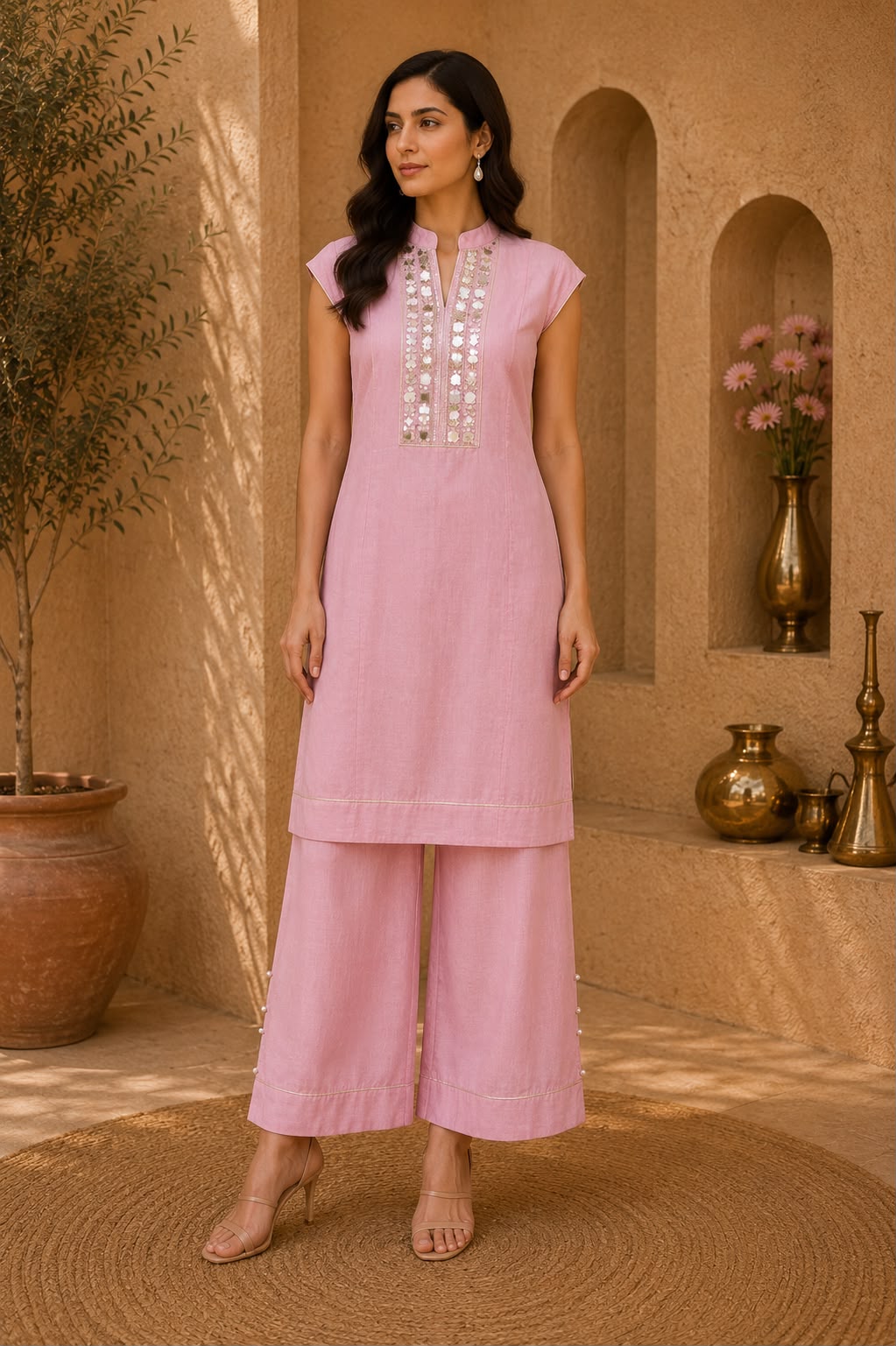 Linen Gold Coin
