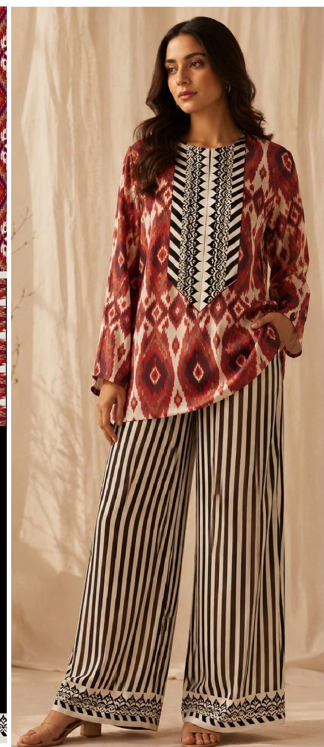 Crepe Red Cord