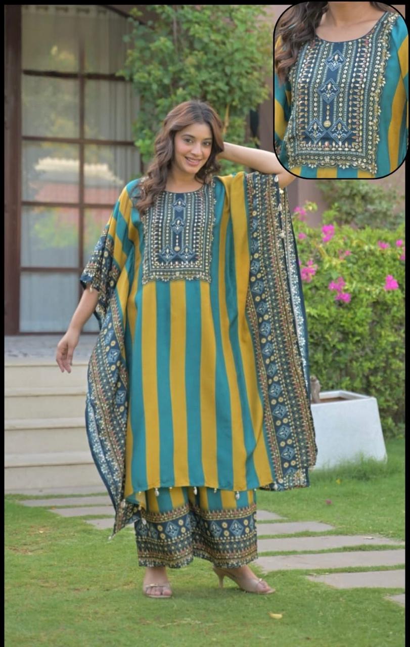 Muslin Kaftan Strip